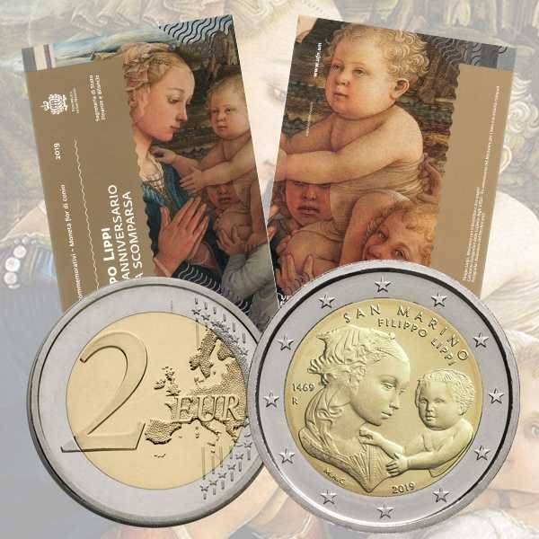 Moedas 2€ comemorativas San marino