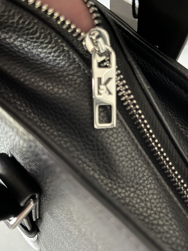 Karl Lagerfeld tote bag , torba meska 100% skóra naturalna
