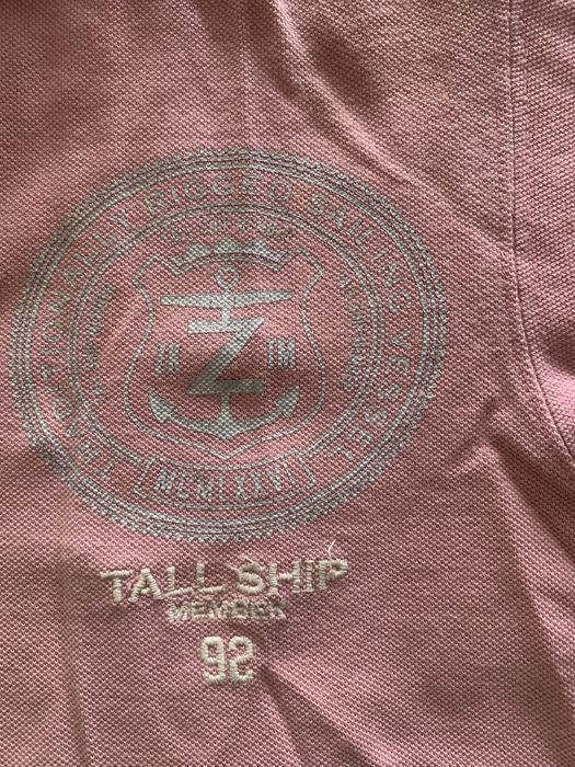 Pólo rapaz 11-12 anos 152 cm cor-de-rosa “Zara” Tall ship