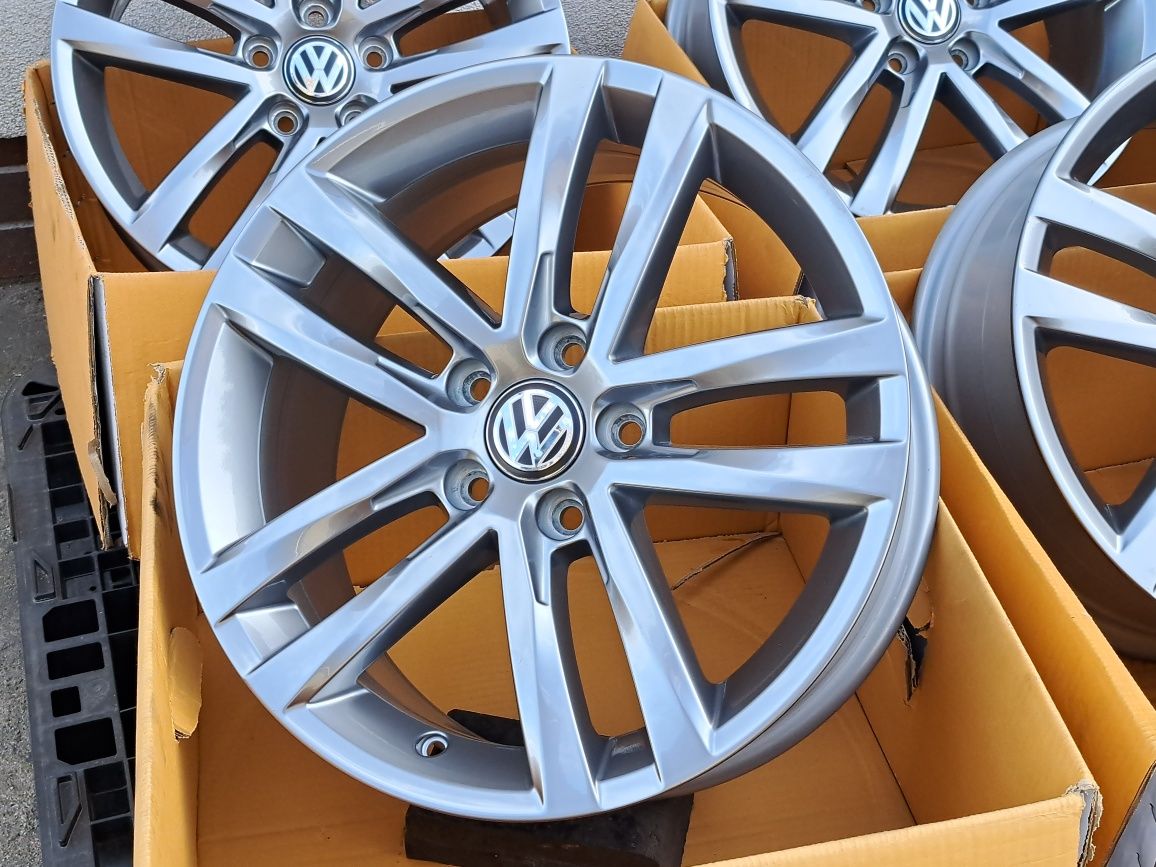 ALUFELGI 17 VW 5x112 Touran Golf Jetta Scirocco Passat Caddy ID-3 #4