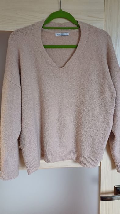 Sweter beżowy Greenpoint rozmiar L