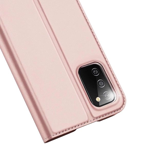 Etui DuxDucis Skin Pro do Samsung Galaxy A02s Eu różowy