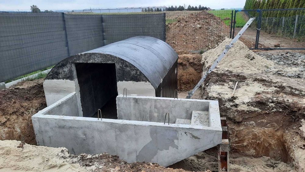 Piwnica Piwniczka Ziemianka Betonowa Ogrodowa Kanał Samochodowy Tanio