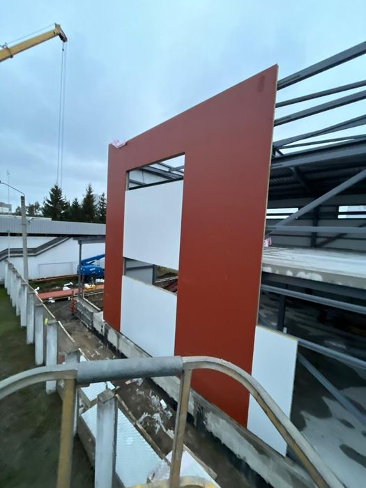 Монтаж сендвич-панелей, профлиста, металлоконструкций