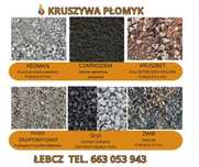 Kamień ozdobny , piasek , żwir , podsypka , wylewka