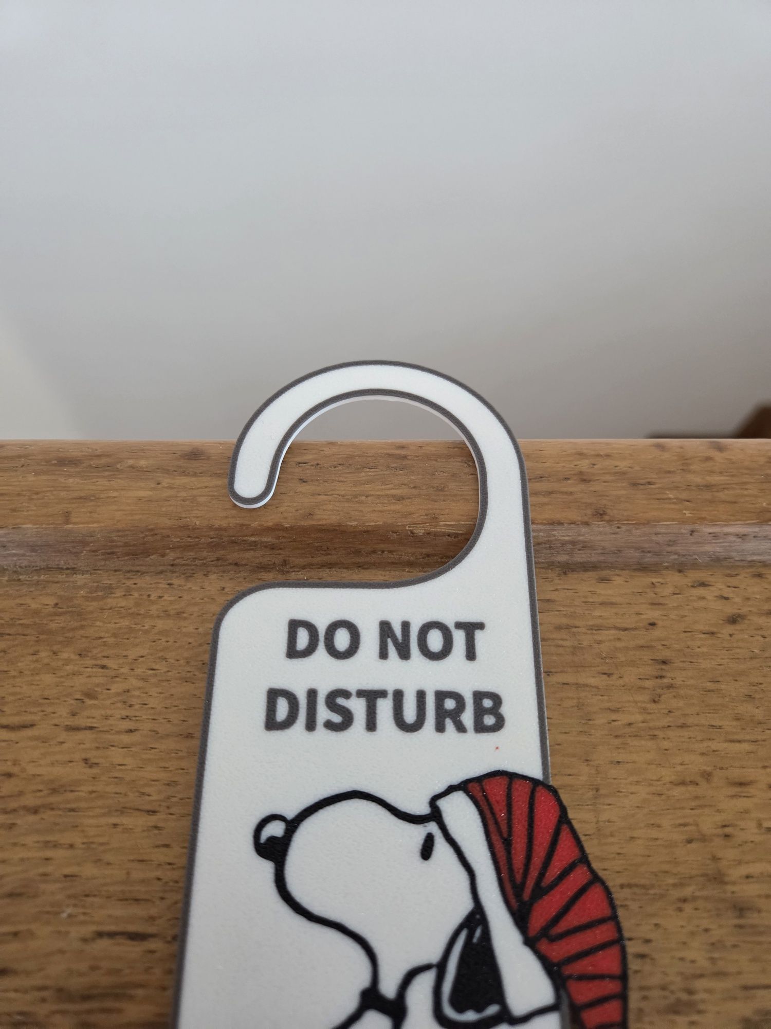 Do not disturb snoopy