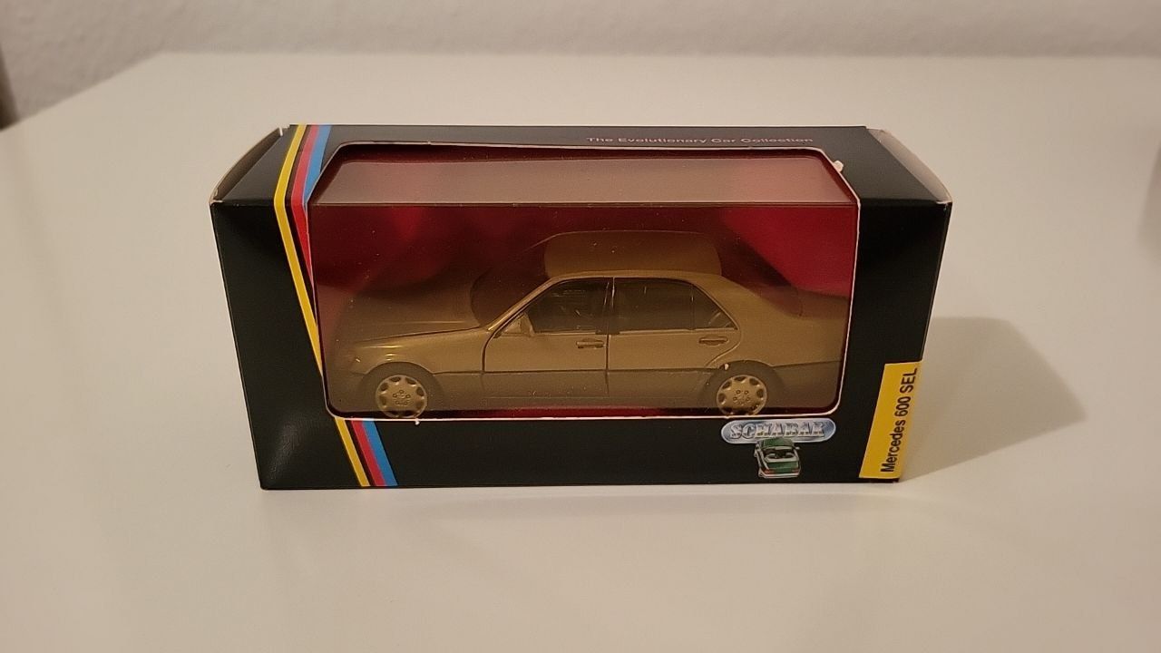 Моделі Schabak Mercedes W140 S600 1:43