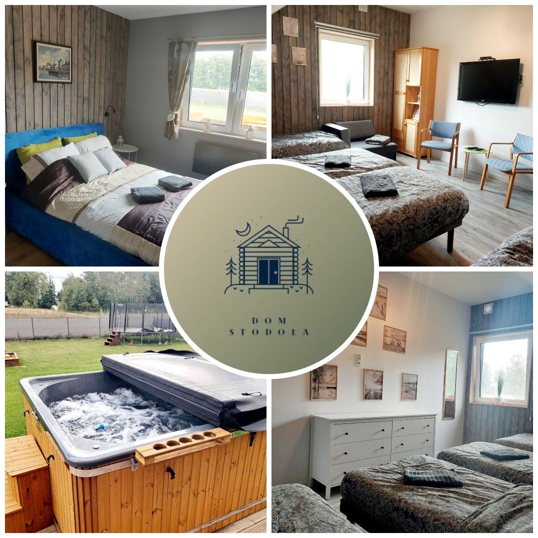 Domek letniskowy ,, Stodoła " w lesie nad jeziorem z jacuzzi 16 osobow