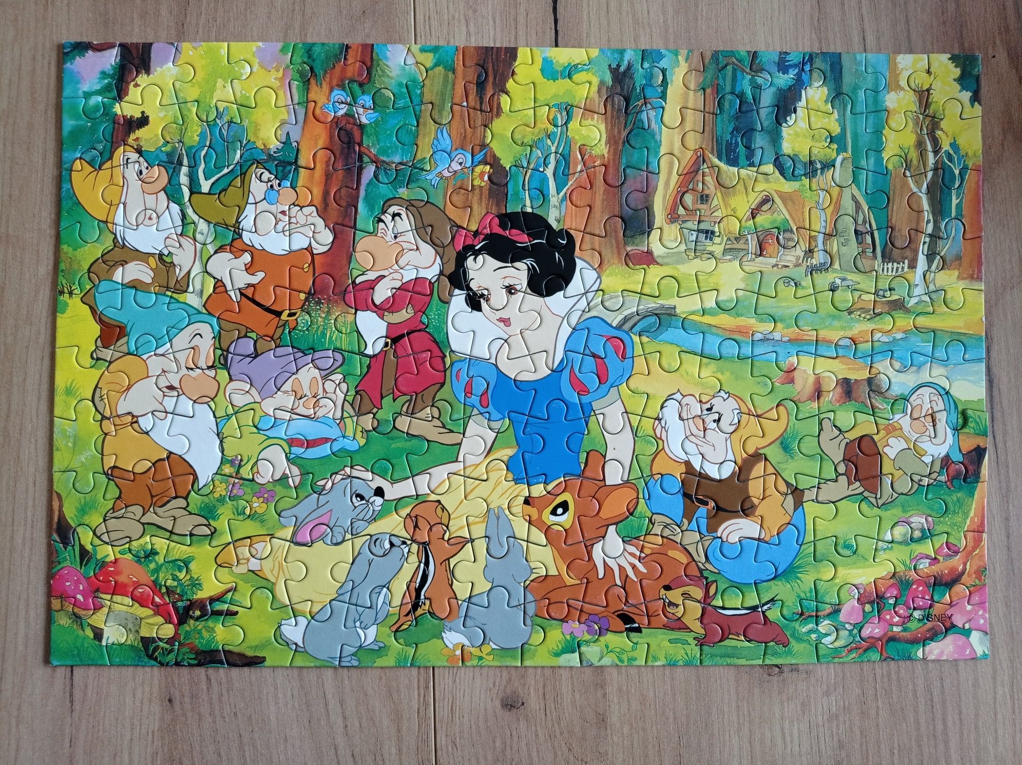 Puzzle Trefl 160, Disney, Królewna Śnieżka, kompletne, kolekcjonerskie