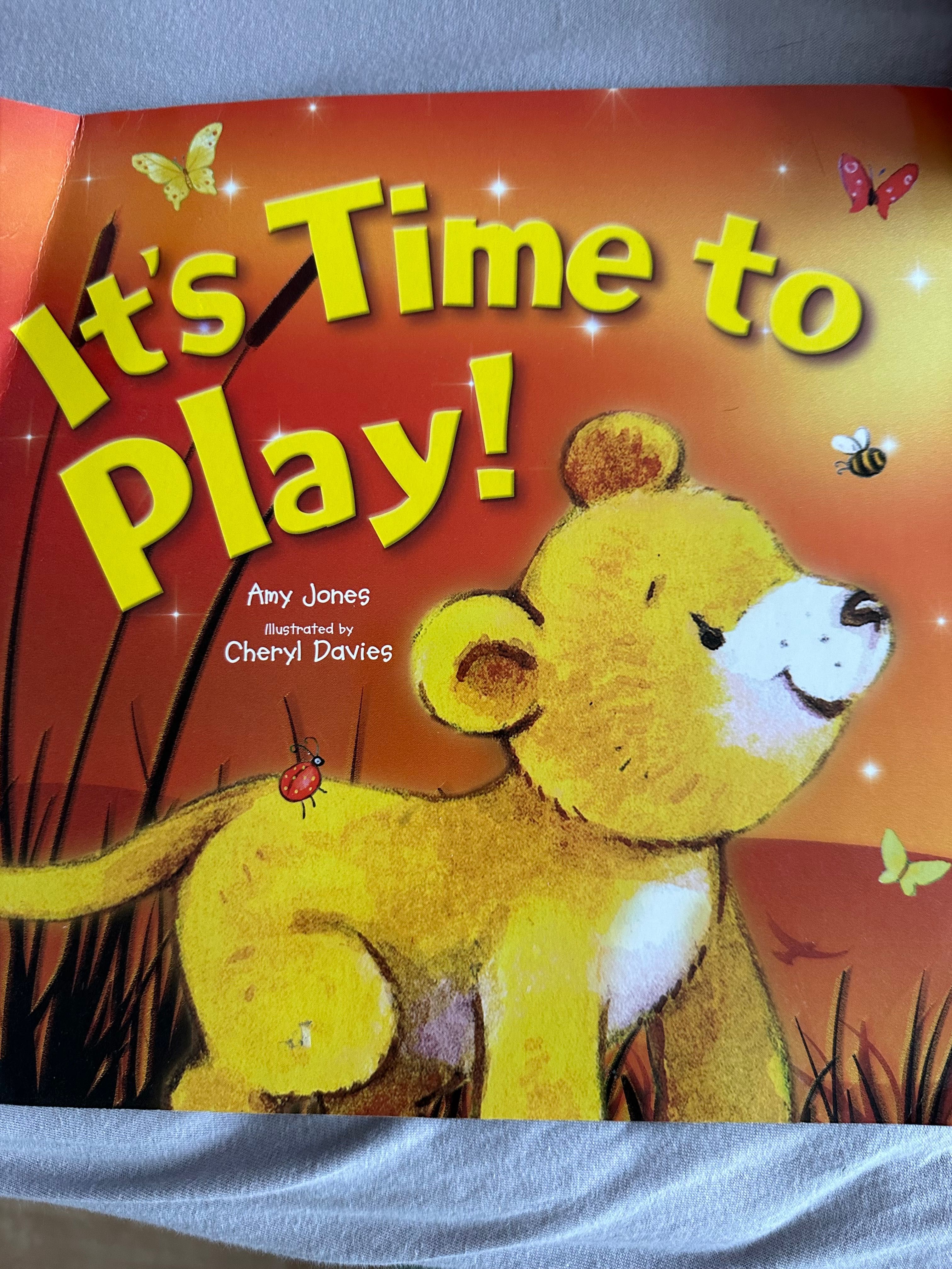 Книга для дітей англійською мовою, it’s time to play