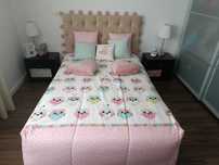 Cama + estrado + cabeceira