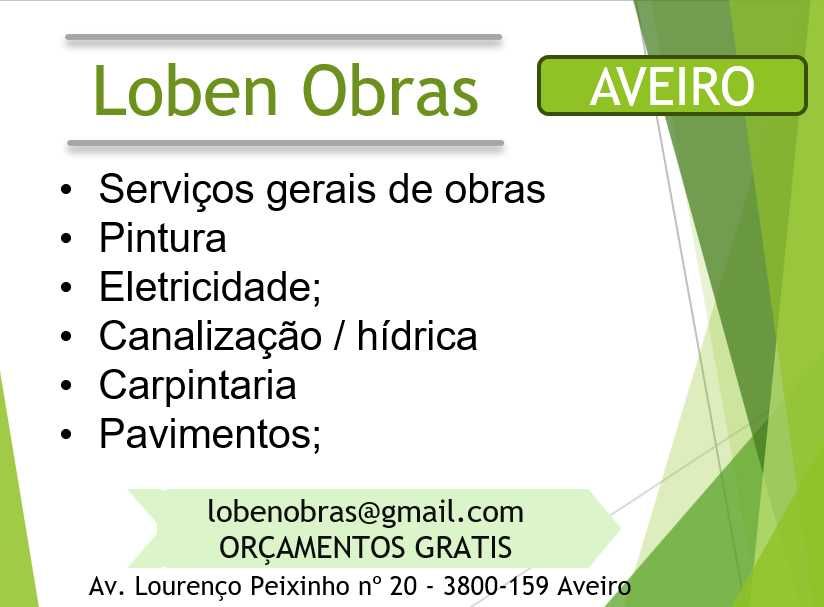 Loben Obras – Remodelações e Construção em Aveiro e Região