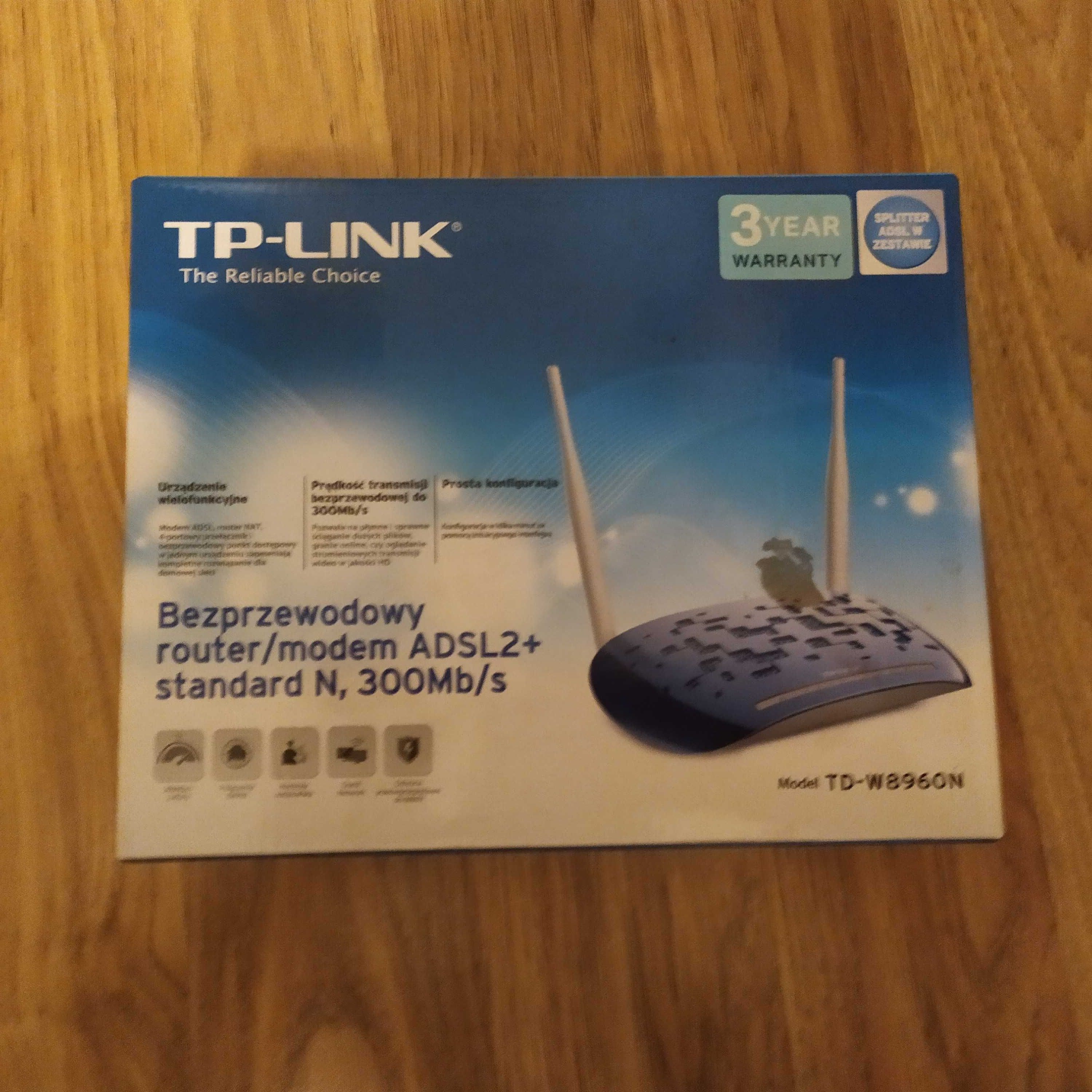 Bezprzewodowy router/ modem TP-LINK TD-W8960N