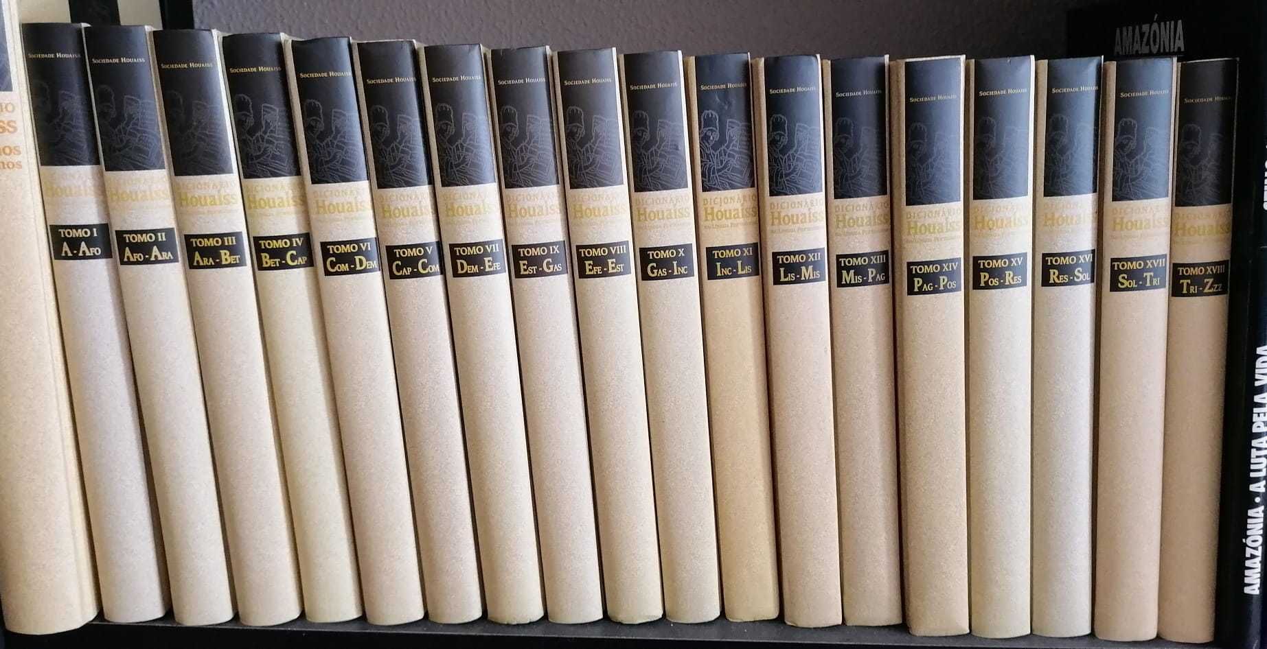 Dicionário HOUAISS da Lingua Portuguesa - 18 Volumes
