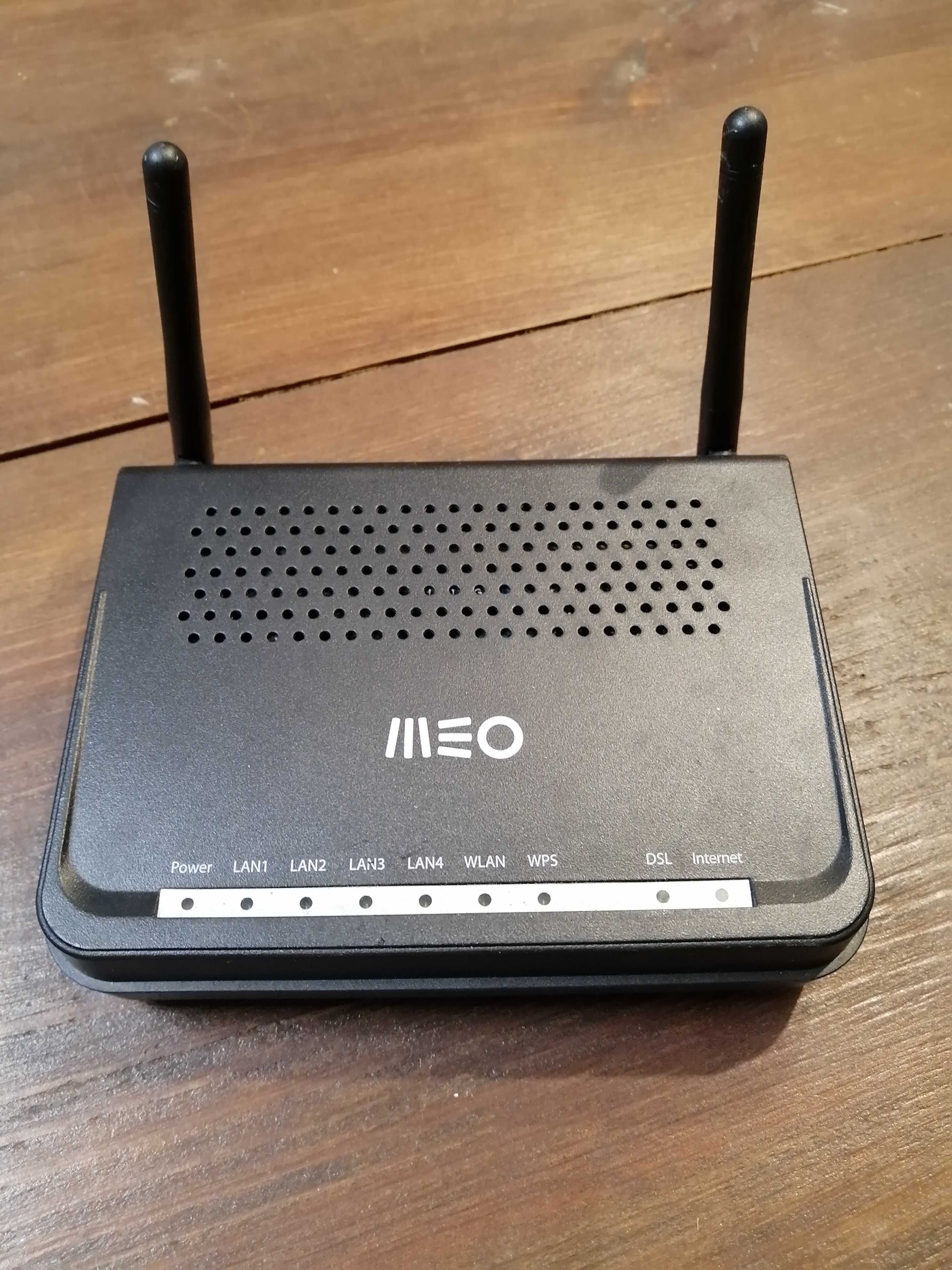 Router MEO como novo