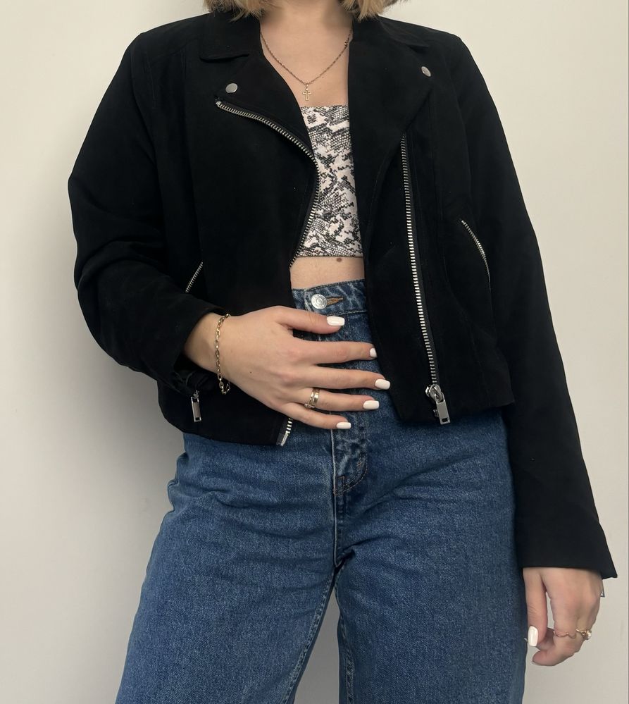 Czarna kurtka H&M