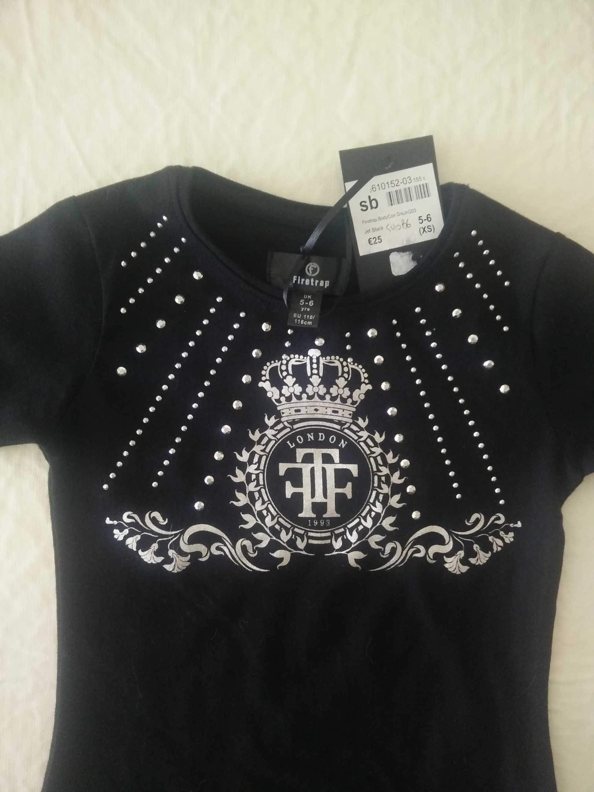 Vestido para menina (5-6 anos)