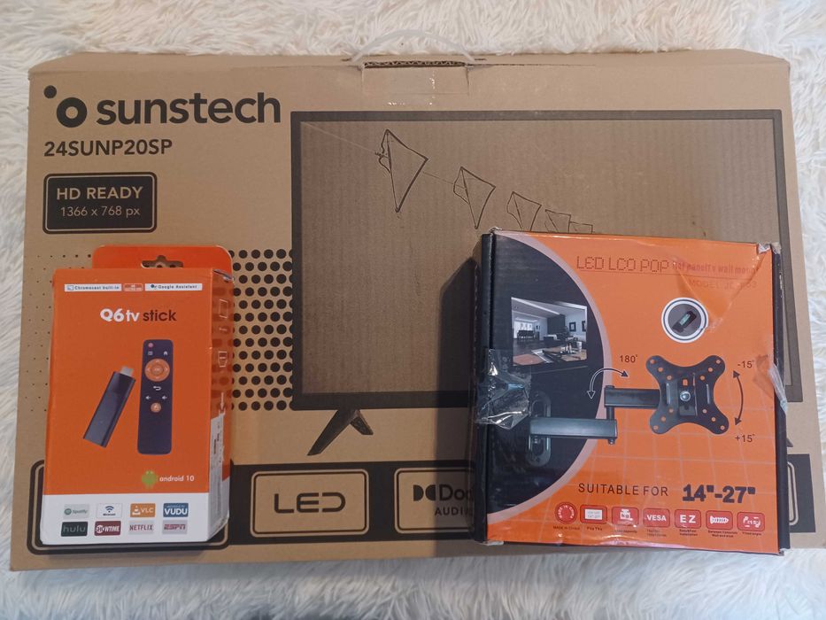 Televisão Sunstech 24SUNP20SP - Nunca Usada