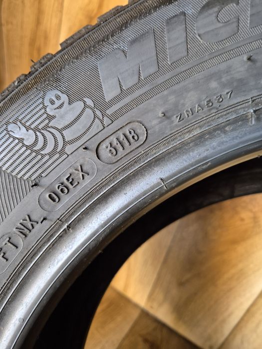 185/65/15 Michelin Para Całoroczne 6,5mm 18r