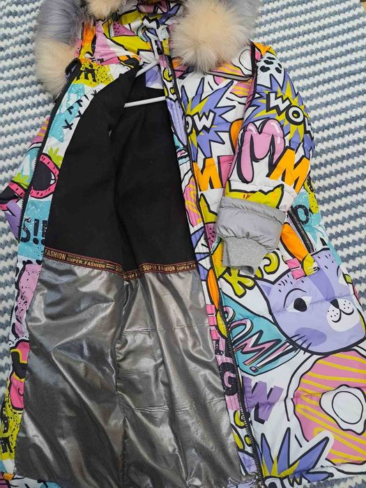 Дитяче пальто зимове 146 ріст