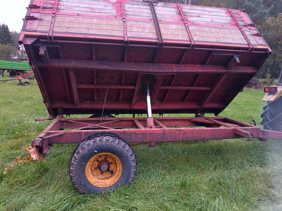 Przyczepa jednoosiowa wywrotka  Tim 3 stronna Navtek bastrupp Pronar