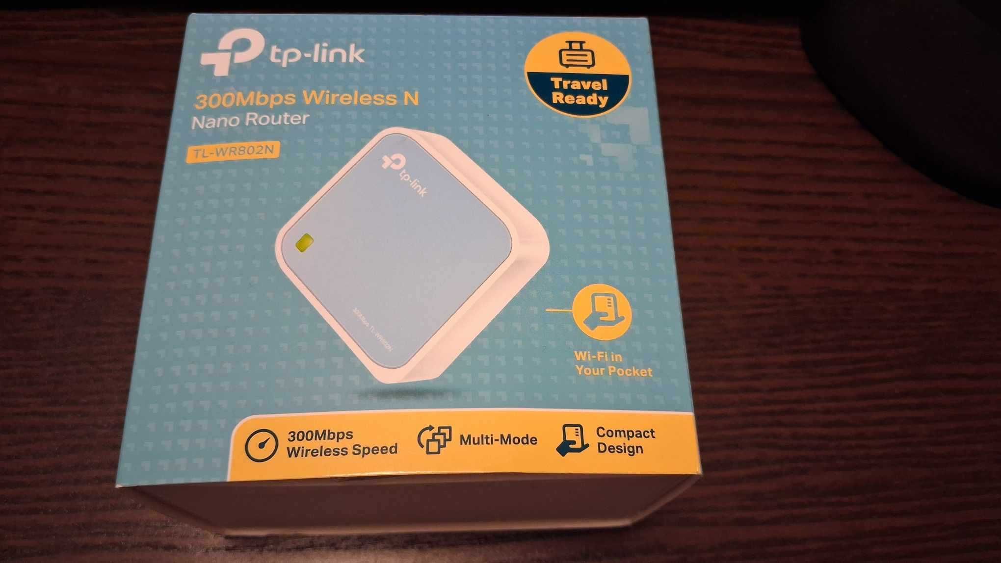 Router TP-LINK TL-WR802N | 300 Mb/s