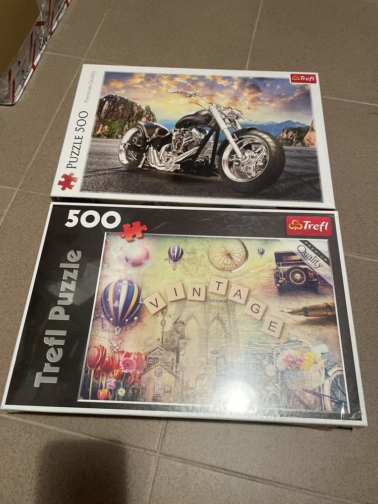 Puzzle 500- zestaw