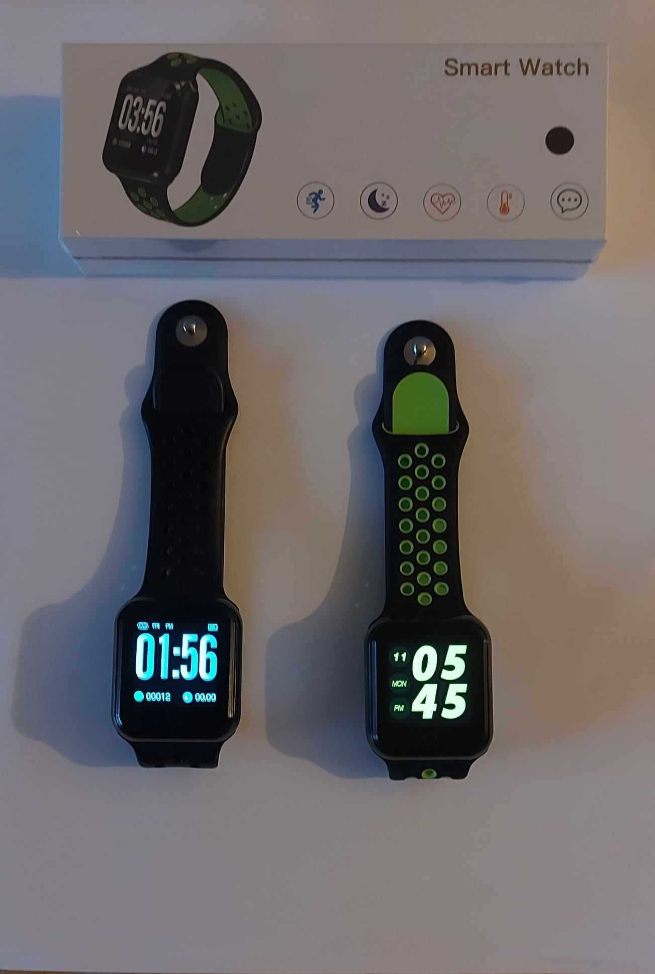 Smartwatch nowy w pudełku zegarek do Android z GPS, EKG,