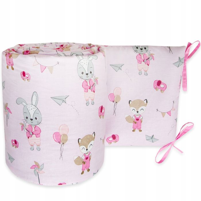 Ochraniacz 210X30 Do Łóżeczka 140X70 Super Jakość!