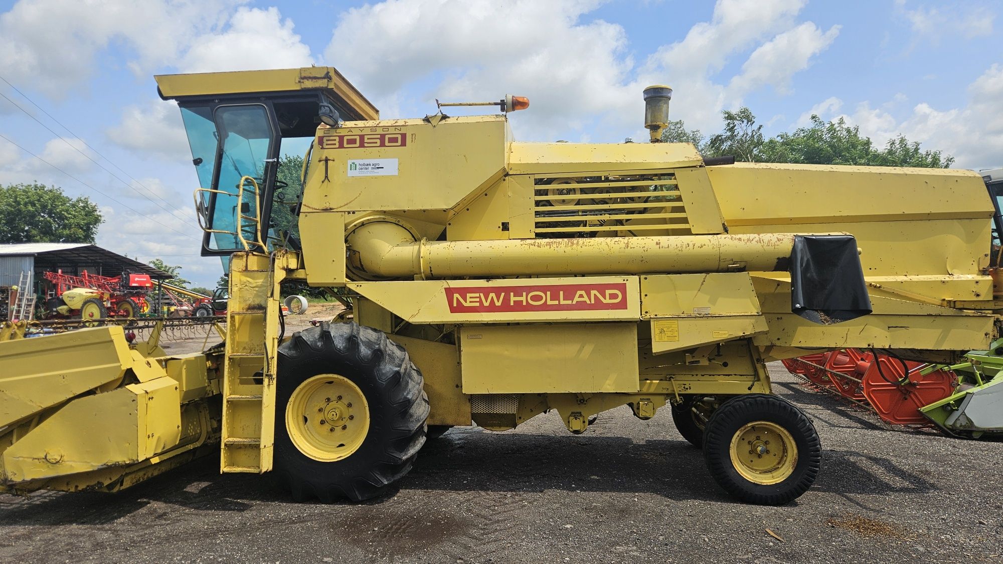 New Holland 8050 z Danii