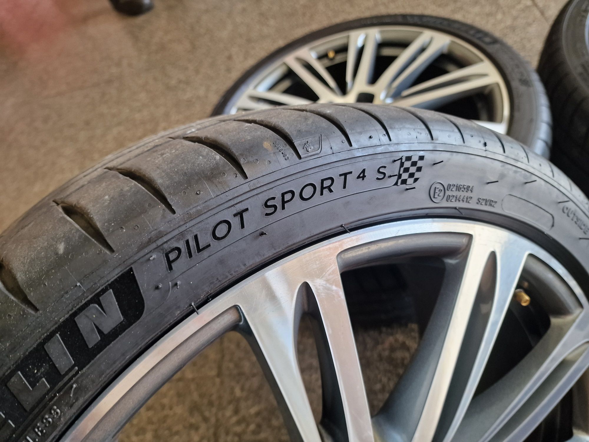 Jantes 20 A7 com pneus Michelin pilot sport 4s