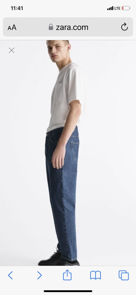 ДЖинси мужские Zara