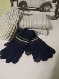 Шапка, шарф, перчатки в подарок
