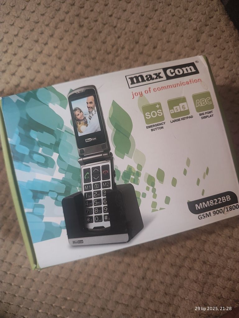 Maxcom mm822bb dla seniora