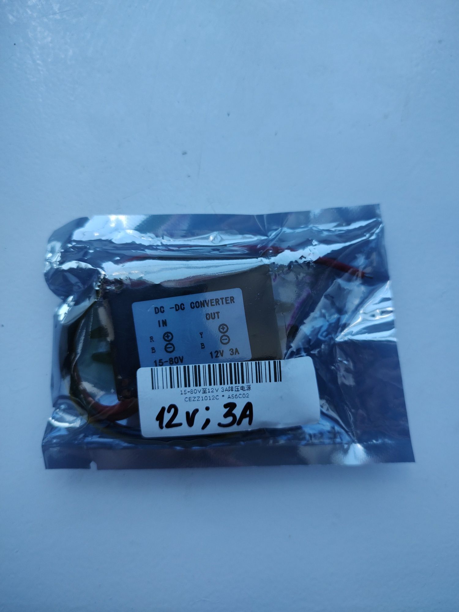 dc 12v 3a 30w конвертер 15-80в понижайка преобразователь арктик фара