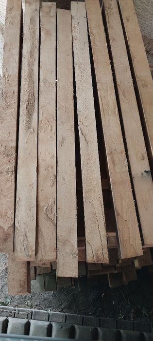 Słupki kantówki dębowe