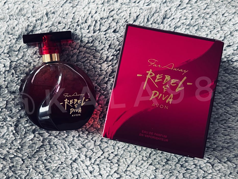 AVON Far Away Rebel & Diva 50ml woda perfumowana - Ewa Farna - UNIKAT