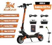 Hulajnoga Elektryczna KUKIRIN G3 Pro 2*1200W 52V 23,3Ah 80km 65km/h