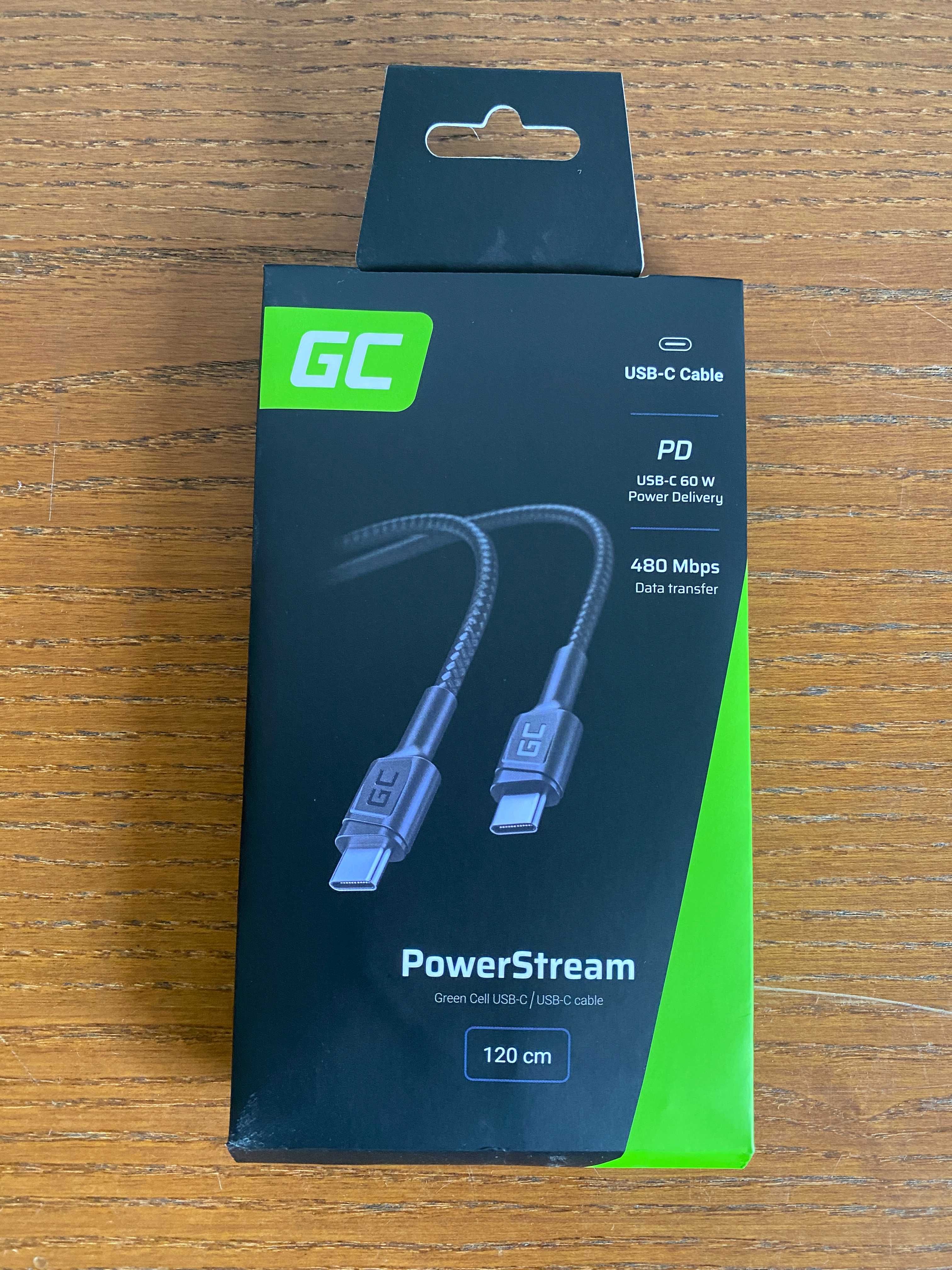 Kabel GC usb-c / usb-c 120cm, nowy