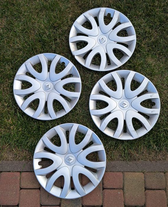 Koła felgi stalowe opony zimowe R15 185/65 4x100 czujniki TPMS renault