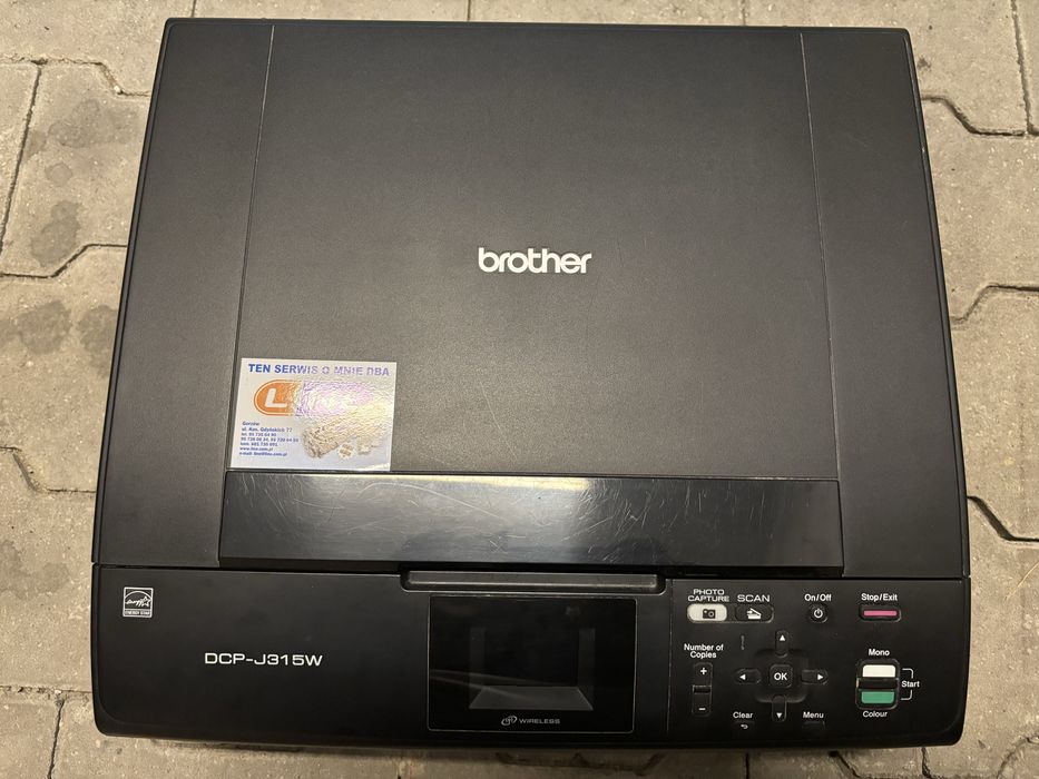 Brother DCP-315W uszkodzona