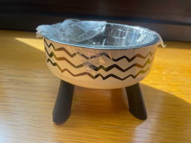 NOVO tijela elevada animais cão/gato em aço inoxidável