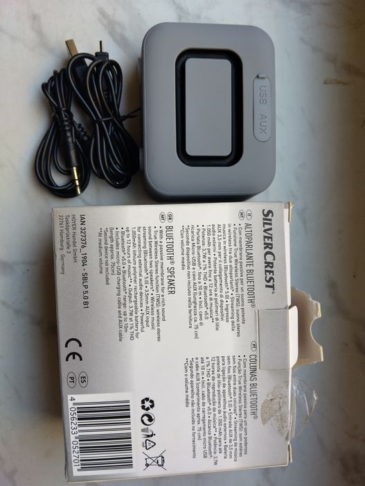 Silver Crest Bluetooth, колонка динамік вир-во Німеччина