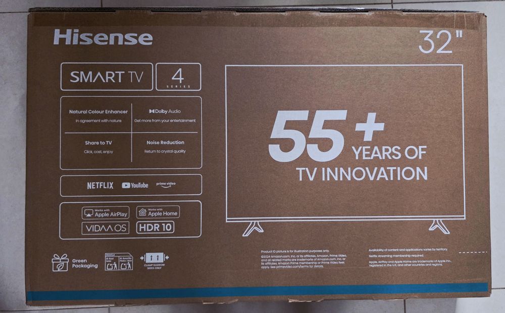 TELEVISÃO Hisense 32" - NOVA