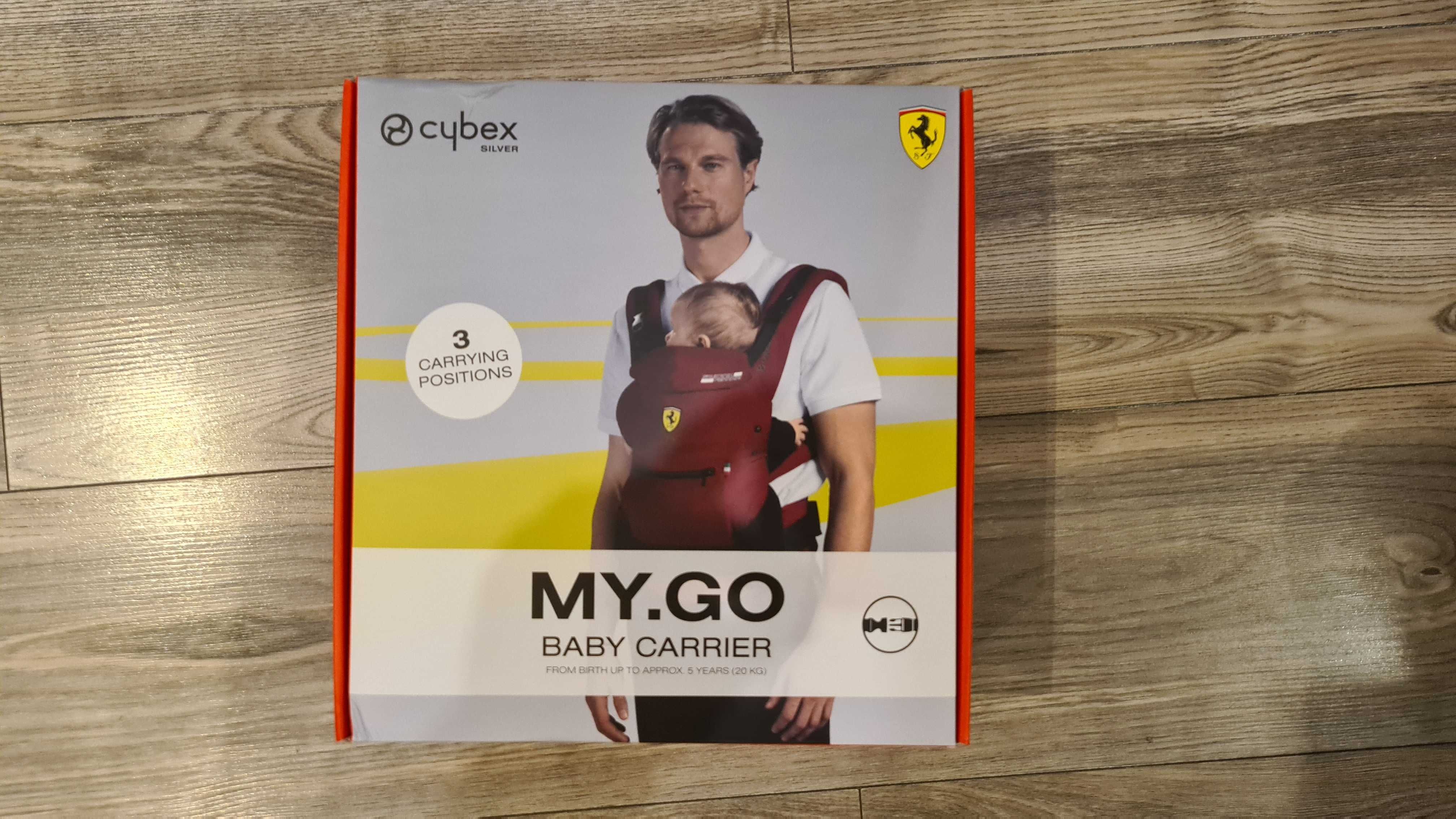 NOWE nosidełko nosidło Cybex My.Go Ferrari Scuderia Racing Red