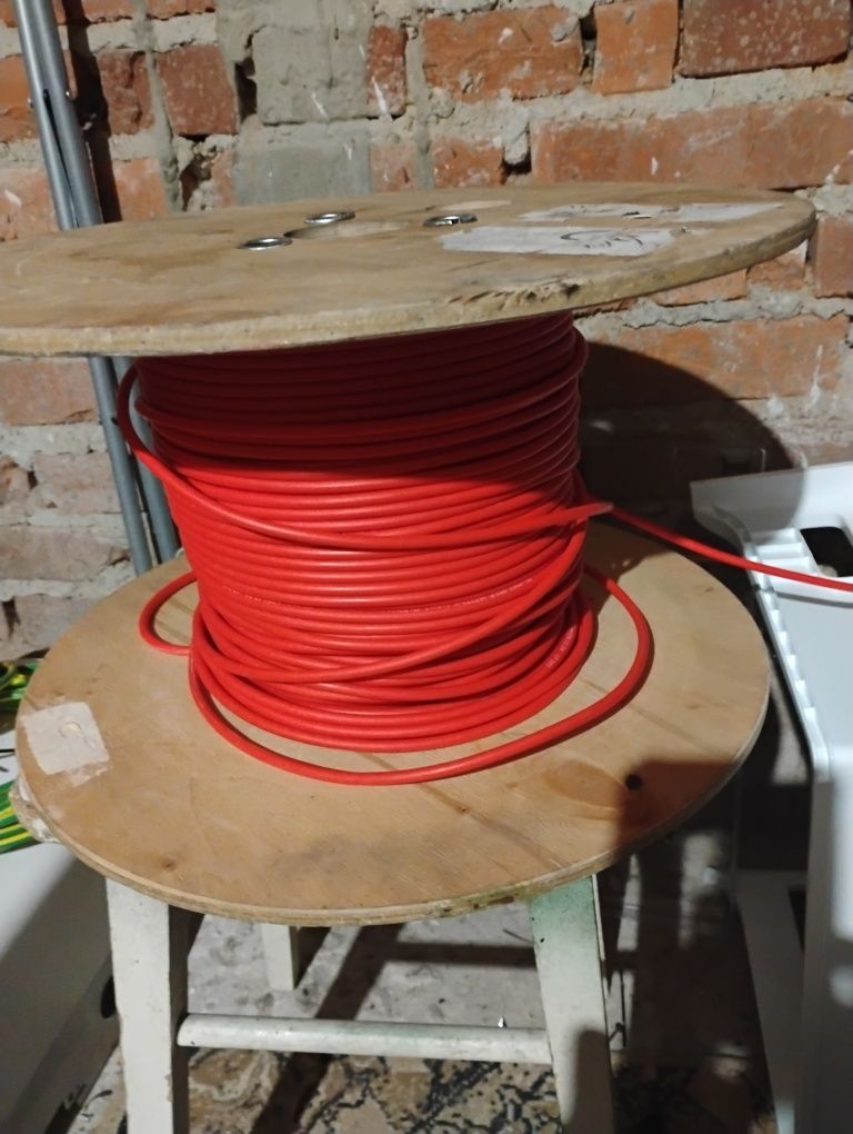 H1Z2Z2-K 4mm2 przewód kabel solarny czerwony 163mb, NOWY