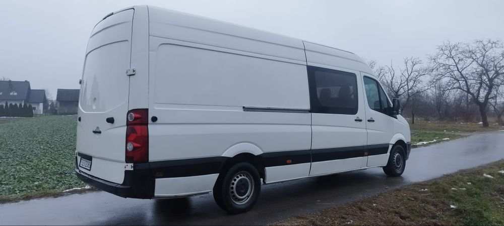 VW crafter 7 osób brygadówka