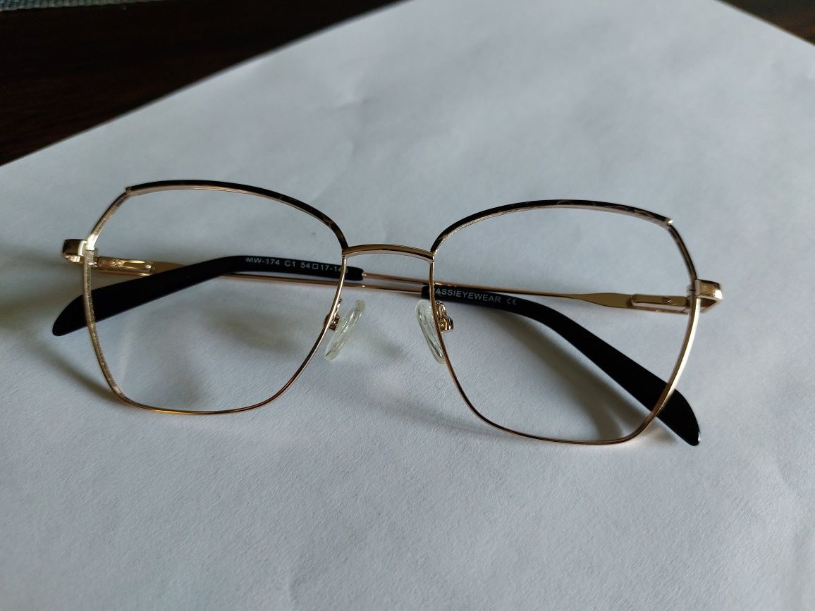 Oprawki metalowe damskie Massi Eyewear