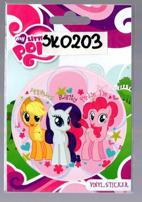 My Little Pony - naklejka winylowa 9 cm