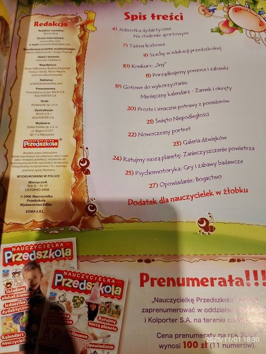 Nauczycielka Przedszkola nowe